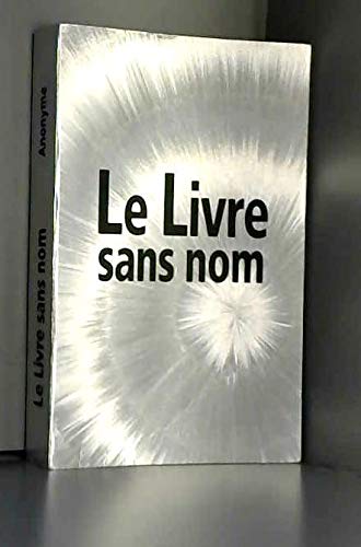 Le Livre Sans Nom 9782298040951