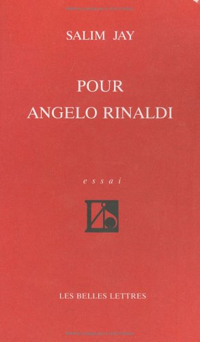POUR ANGELO RINALDI 9782251440279
