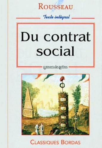 ROUSSEAU/ULB CONTRAT SOCIAL NP (Ancienne Edition) 9782040284978