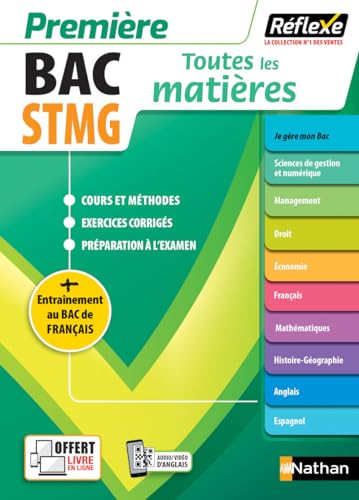 Toutes les matières - Première STMG - Réflexe - 2026 (23) 9782095017347