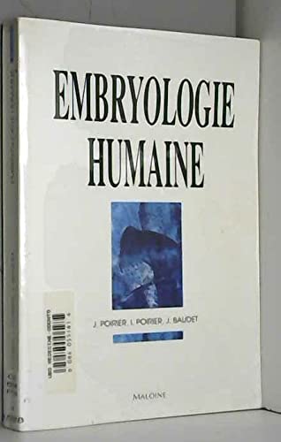Embryologie humaine 9782224022211