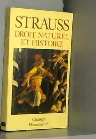 Droit naturel et histoire 9782080811585