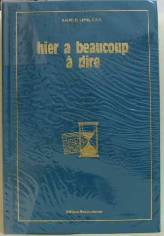 Hier a beaucoup à dire 