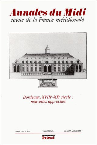 Annales du midi, numéro 201 9782708967885