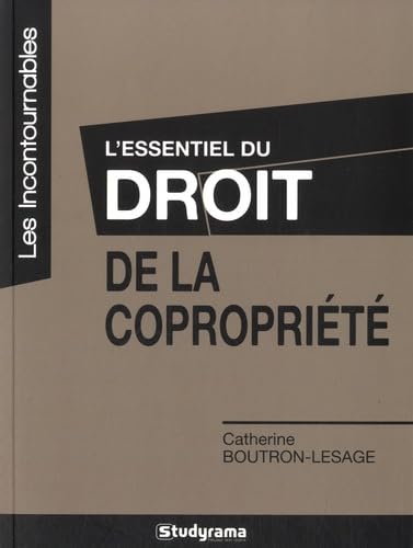 L'essentiel du droit de la copropriété 9782759027484