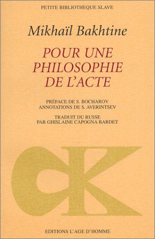 Pour une philosophie de l'acte 9782825112571