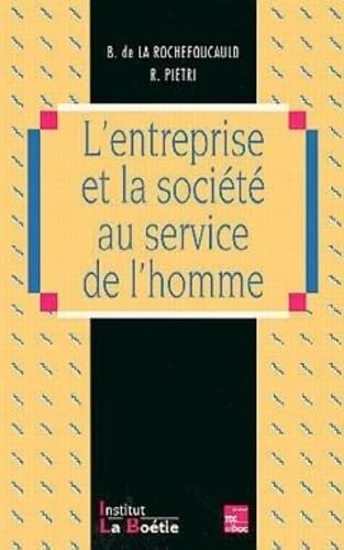 L'entreprise et la société au service de l'homme 9782852069015