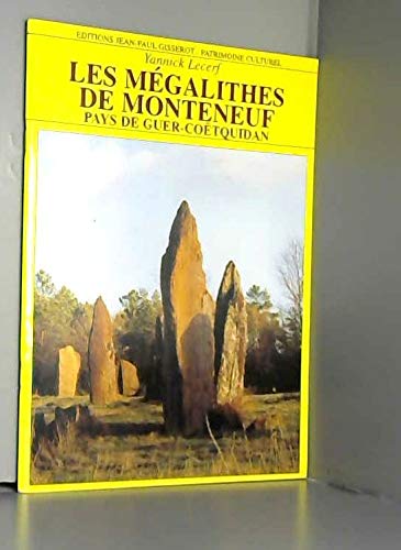 Les megalithes de monteneuf 9782877471695