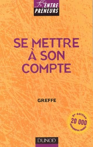Se mettre à son compte 9782100069453