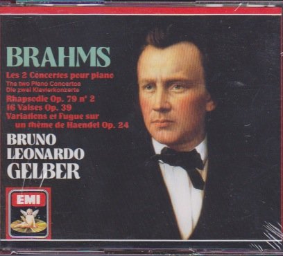 Brahms : Les deux concertos pour piano, n° 1 Op. 15 et n° 2 Op. 83 / Rhapsodie Op. 79, n° 2 / 16 valses Op. 39 / Variations et fugue sur un thème de Haendel Op. 24 0077776288321