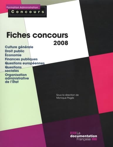 Fiches concours 2008 9782110071026