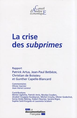 La crise des subprimes 9782110073570