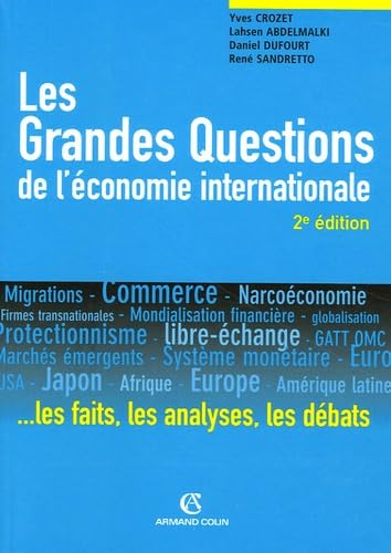 Les Grandes Questions de l'économie internationale 9782200342289