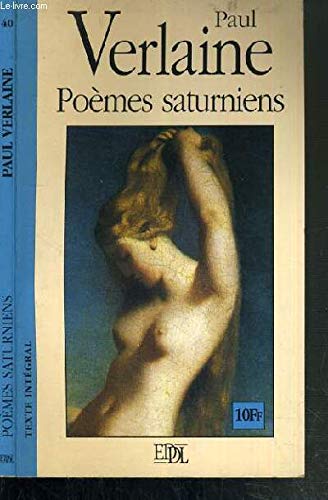 Poèmes saturniens 9782237000732