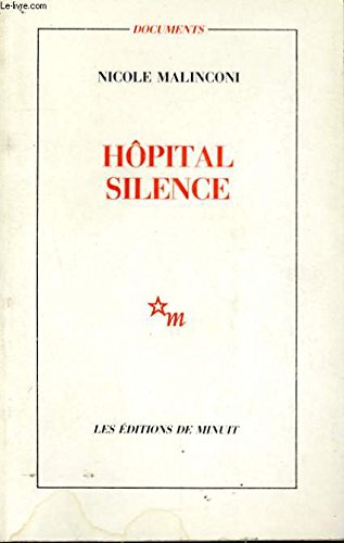 Hôpital silence 9782707310484