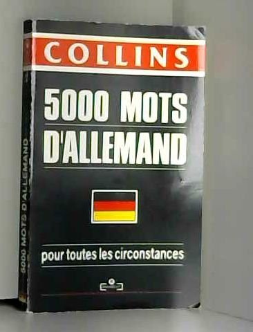 Connaître et utiliser 5000 mots d'allemand 9782501014489