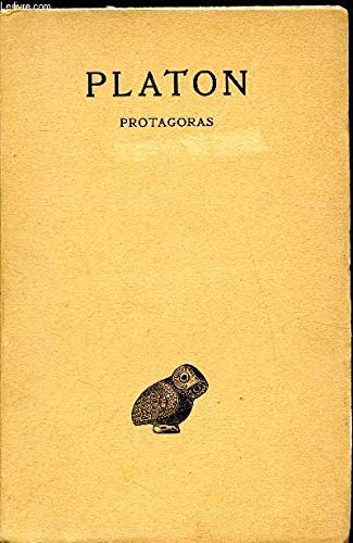 Protagoras - Oeuvres complètes - Tome III - 1re partie - 