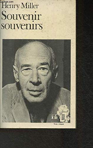 Souvenir, souvenirs 9782070379392