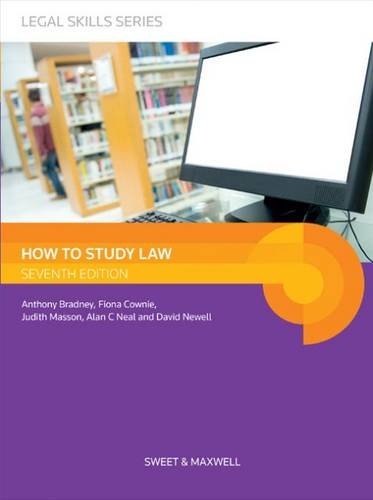 How to Study Law 9780414033627