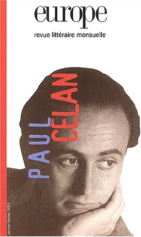 Europe 861 862, Paul Celan 9782910814526