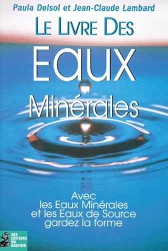 Le livre des eaux de sources 9782716311700