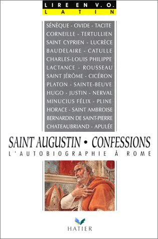 Confessions de Saint Augustin 9782218049316