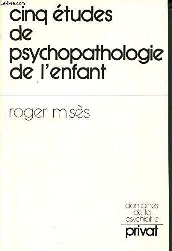 Cinq études de psychologie de l'enfant 040296 9782708978089