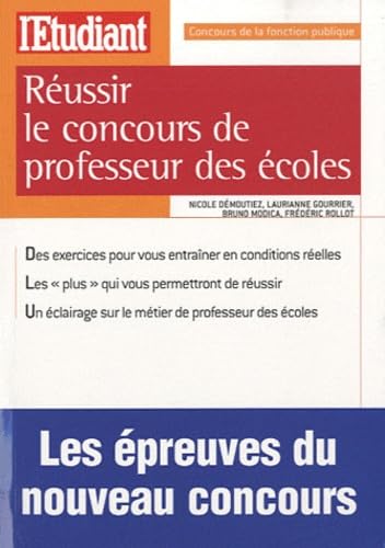 Réussir le concours de professeur des écoles 9782817600703