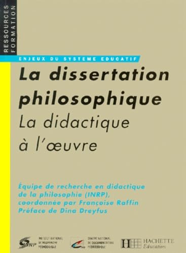 La Dissertation philosophique 9782011703620