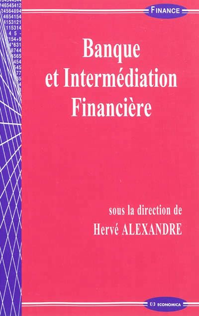 Banque et intermédiation financière 9782717861556