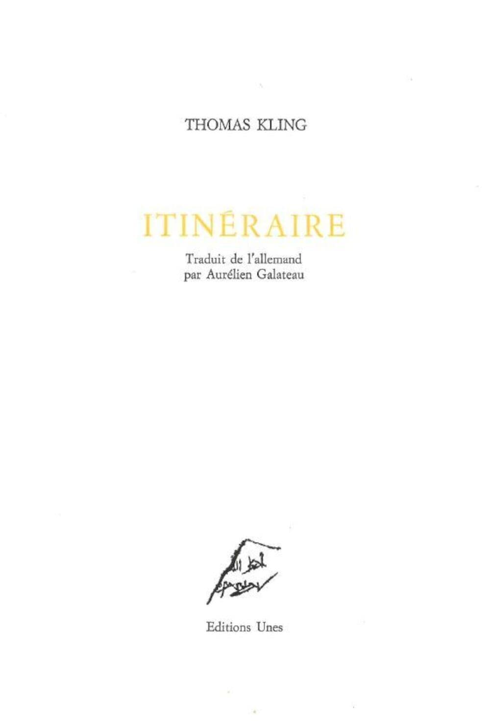 Itinéraire 9782877042550