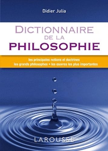 Dictionnaire de la philosophie 9782035861009