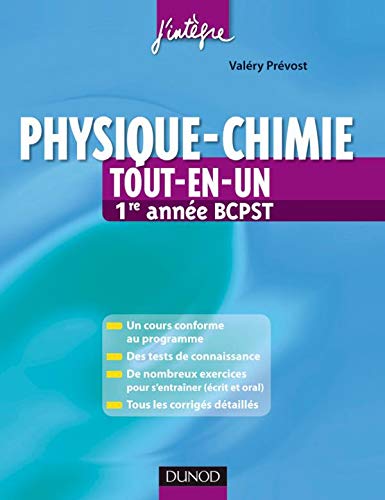 Physique-chimie : Tout-en-un - 1re année BCPST 9782100516094