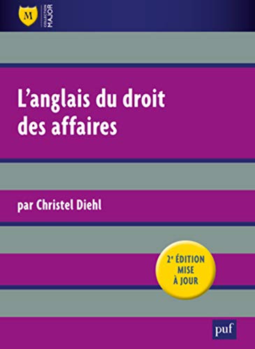 L'anglais du droit des affaires 9782130730101