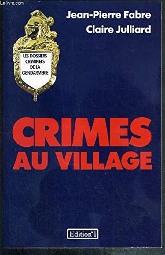 Crimes au village 040396 9782863915387