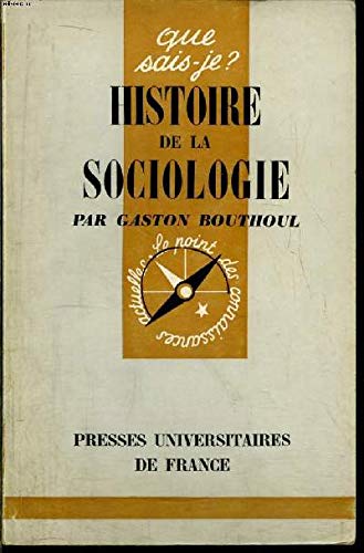 Histoire de la sociologie 