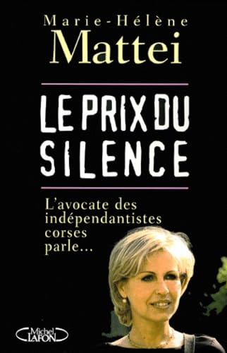 Le Prix du silence 9782840985860