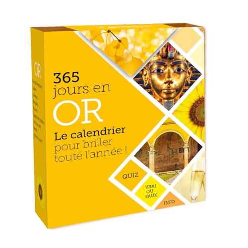 Calendrier 365 jours en or: pour briller toute l'année ! 9782809690491