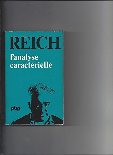 L'Analyse caractérielle 9782228328906