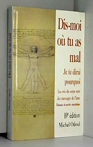 Dis-moi où tu as mal, je te dirai pourquoi : Eléments de psycho-énergétique 9782702849682