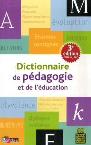 Dictionnaire de pédagogie et de l'éducation 9782047310359