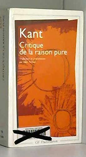 Critique de la raison pure 9782080711427