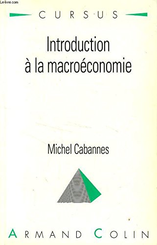 Introduction à la macroéconomie 9782200216733