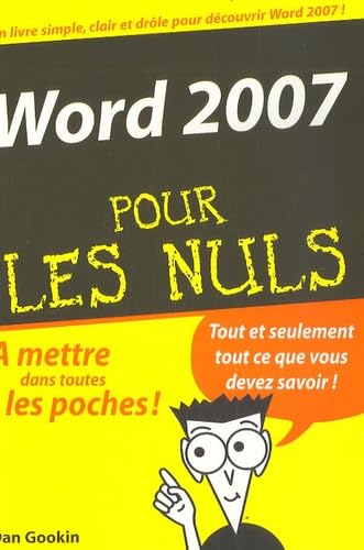 WORD 2007 POC PR NULS 9782754003889