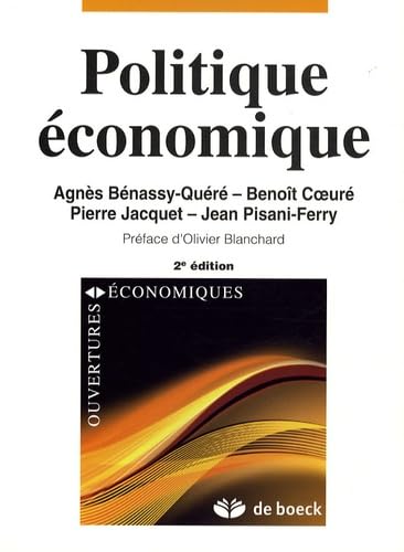 POLITIQUE ECONOMIQUE 9782804158545