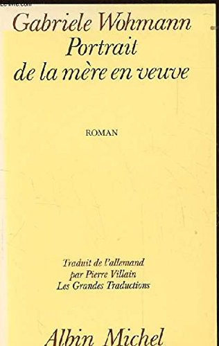 Portrait de la mère en veuve 9782226036339
