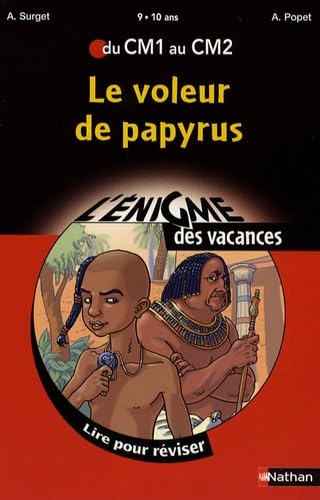 Le voleur de papyrus: Du CM1 au CM2 9782091873923