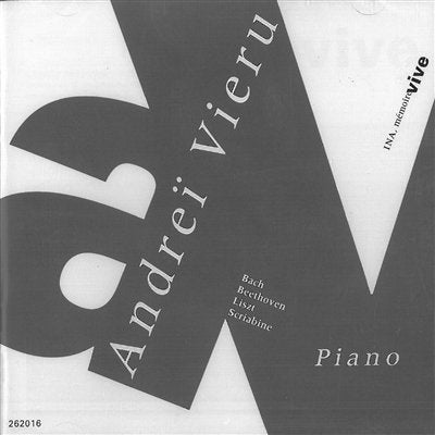 Bagatella op 126 n.1 > n.6 (1823 24) Sonata per piano in si S 178 (1852 53) Arte della fuga BWV 1080 (1745c) 3383002620160