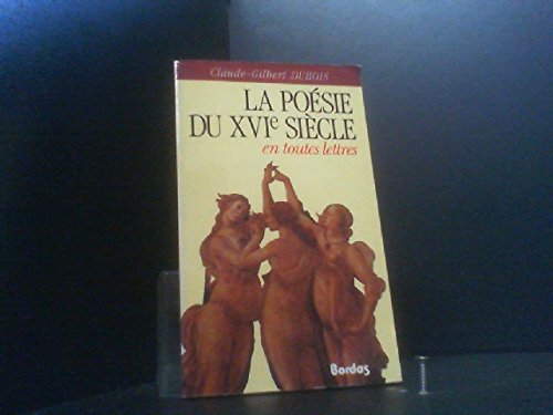 DUBOIS/POESIE 16EME ETL (Ancienne Edition) 9782040181734