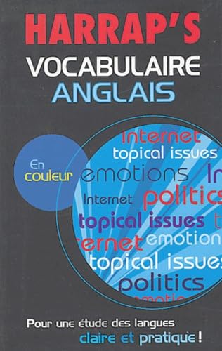 Harrap's : Vocabulaire anglais 9780245505386